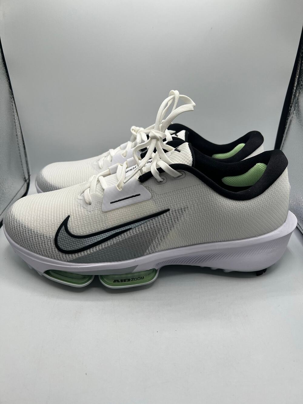 Nike Air Zoom Infinity Tour 2 Golf ‘White Black Vapor Green’ size 11 mens